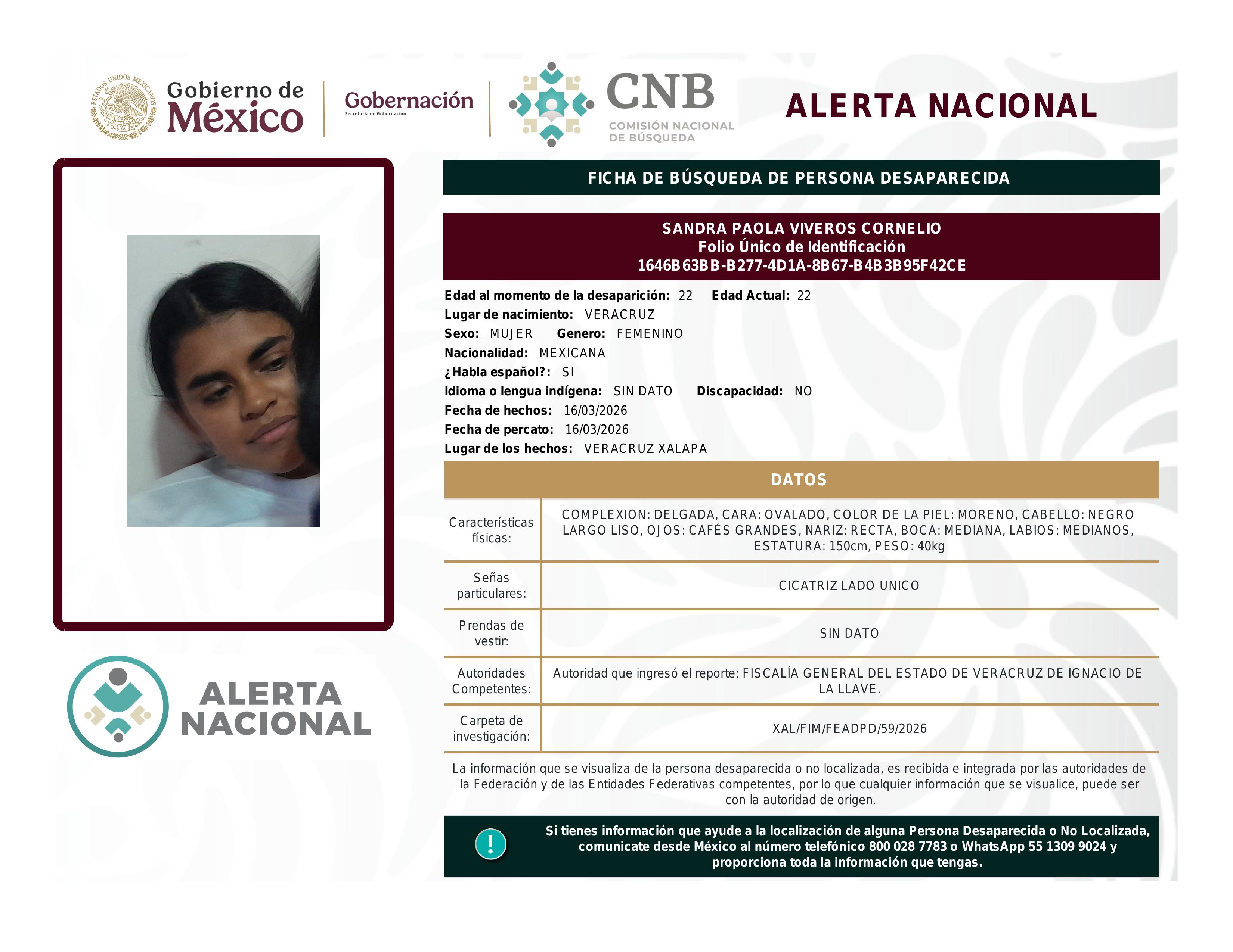alerta nacional