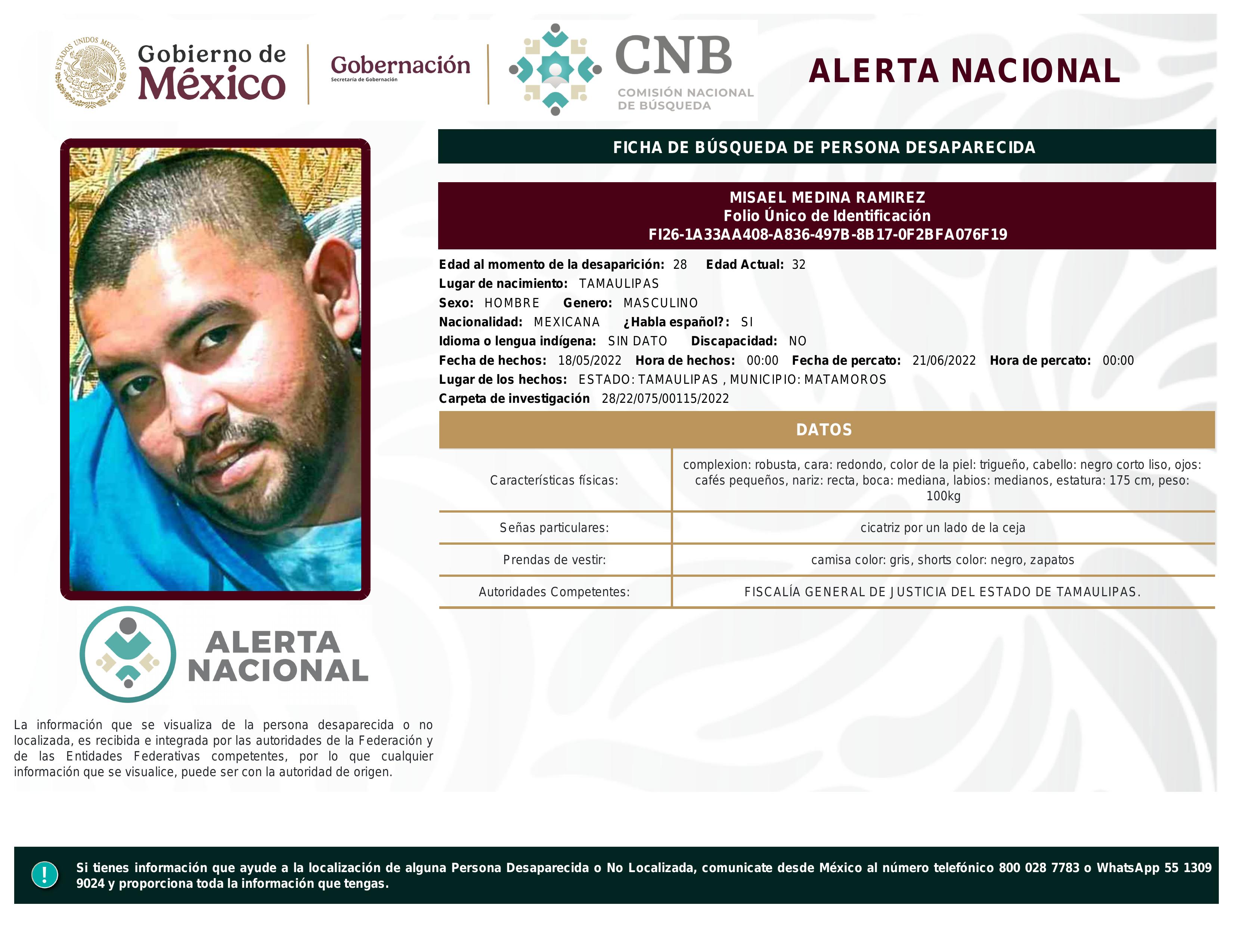 alerta nacional