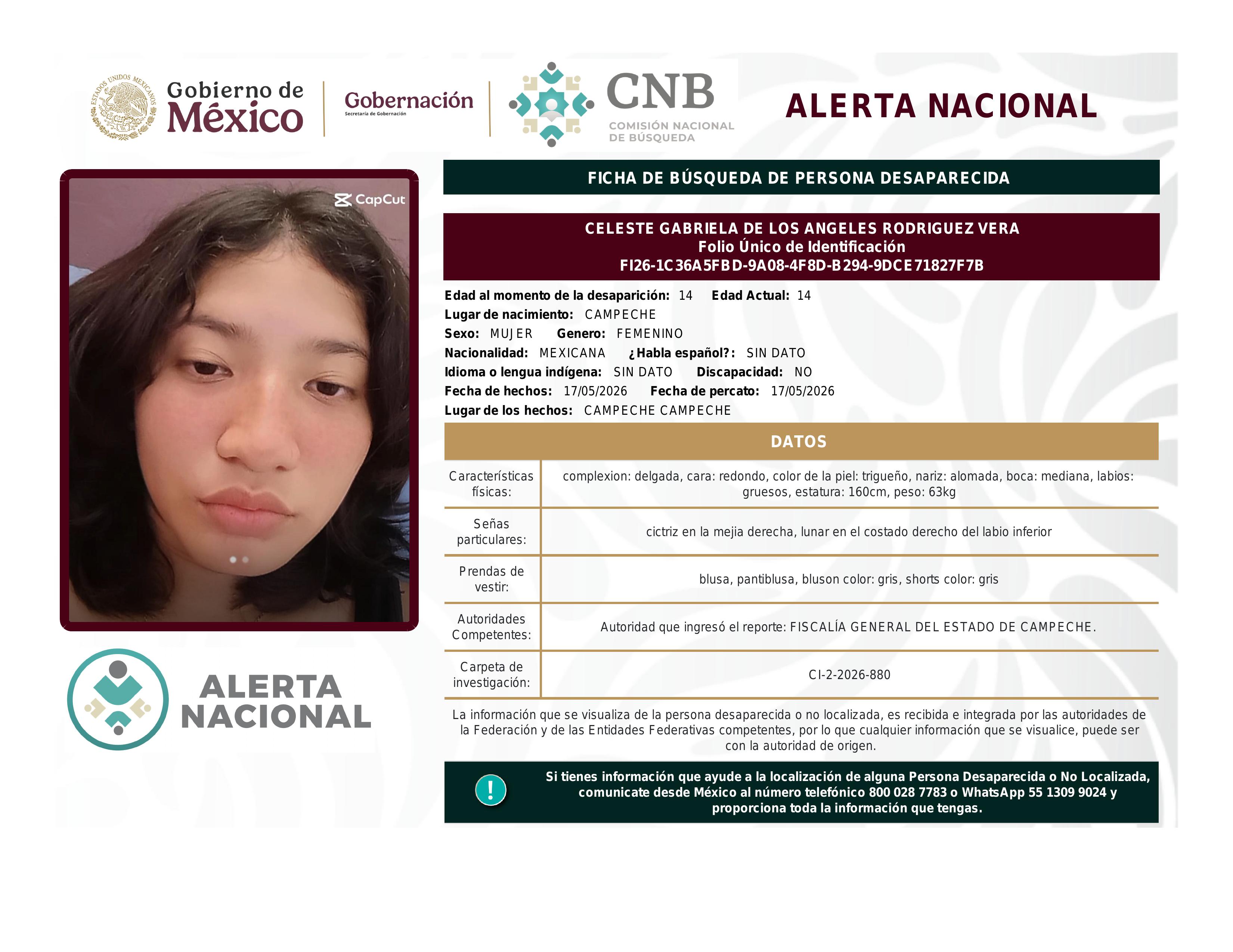 alerta nacional