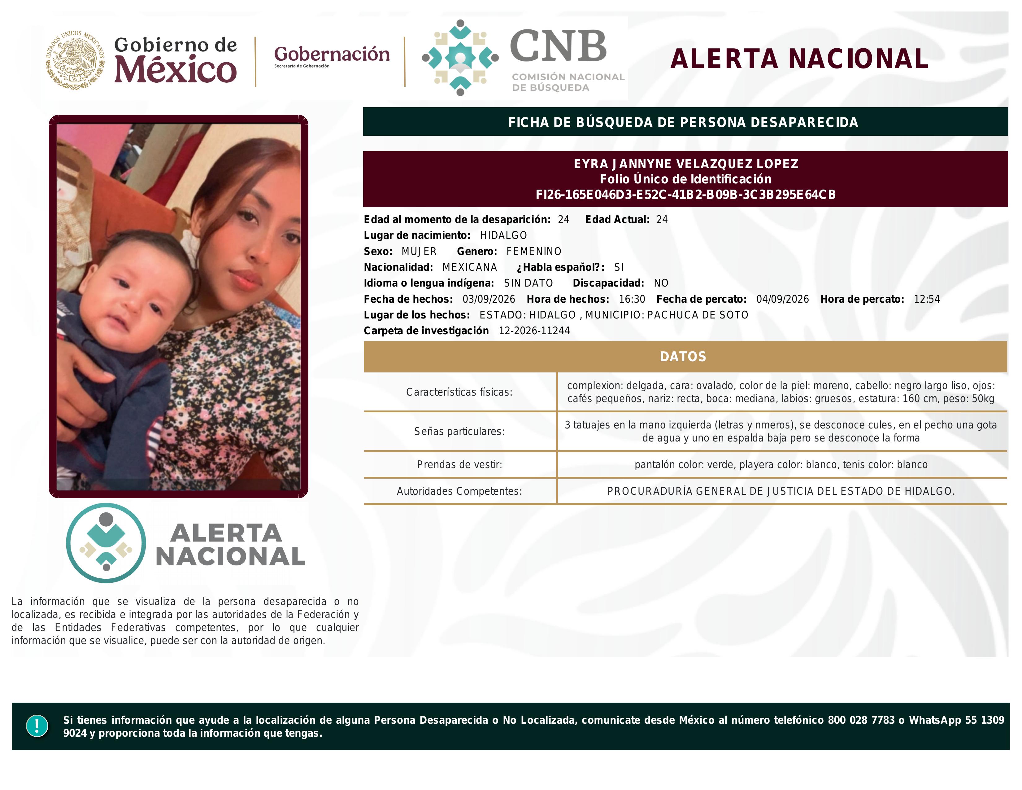 alerta nacional