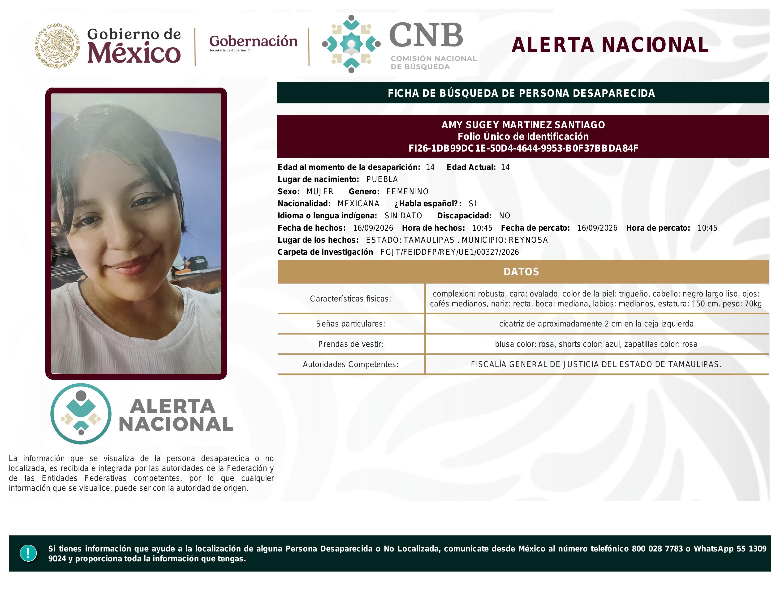 alerta nacional